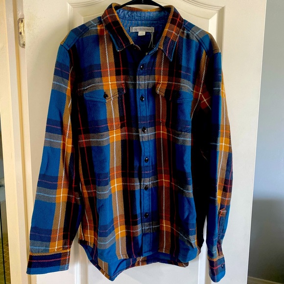 Brand New Plaid Blanket Shirt